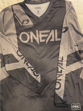 O'Neal Men’s Long Sleeve Jersey - Gray/Black